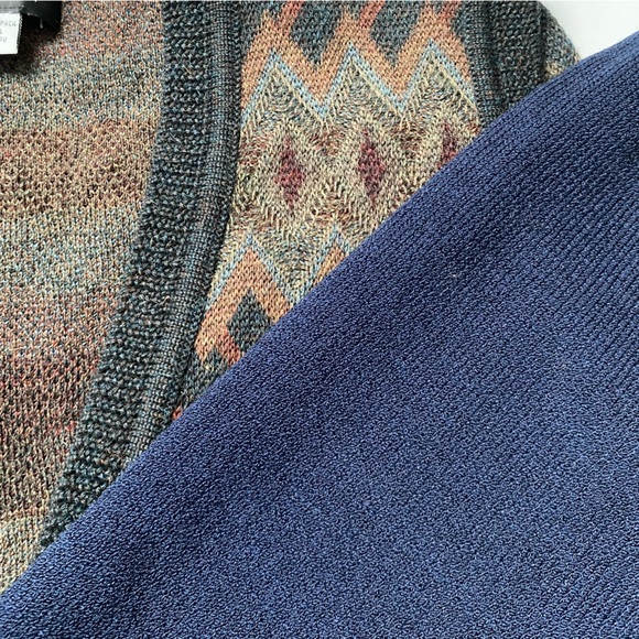 Pervuvian Connection Baby Alpaca Multi Colored Vest - Picture 6 of 12